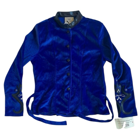 Vintage 1849 Suede Cowgirl Blouse women’s XL - Picture 3 of 13